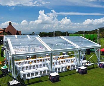 Outdoor Wedding Party Tent for Sale Transparent Aluminium Alloy Event Tent Manufacturer 