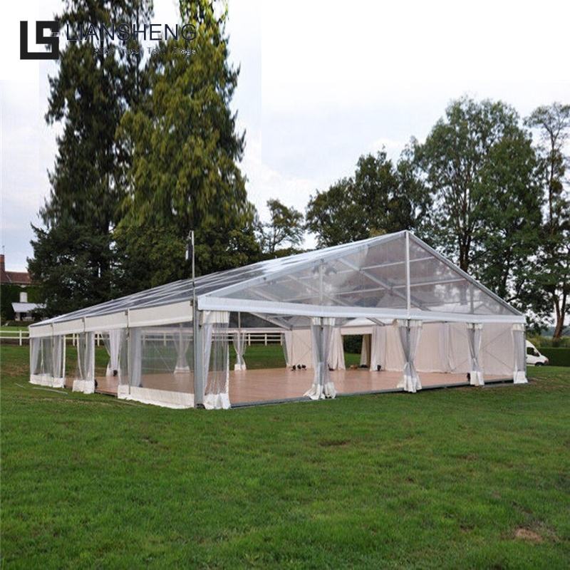 Customize High Quality Small 50-100 People Aluminum White Outdoor 10X10 Wedding Lining Party Tent