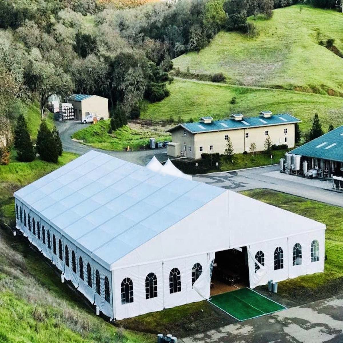 Hot Sale 20*30 Big Aluminum Frame White Marquee Tent for Wedding Events