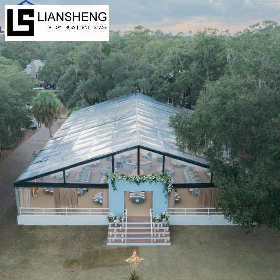 Large Transparent Aluminum Frame Wedding Tent Manufacturer Luxurious Party Event Tent Supplier