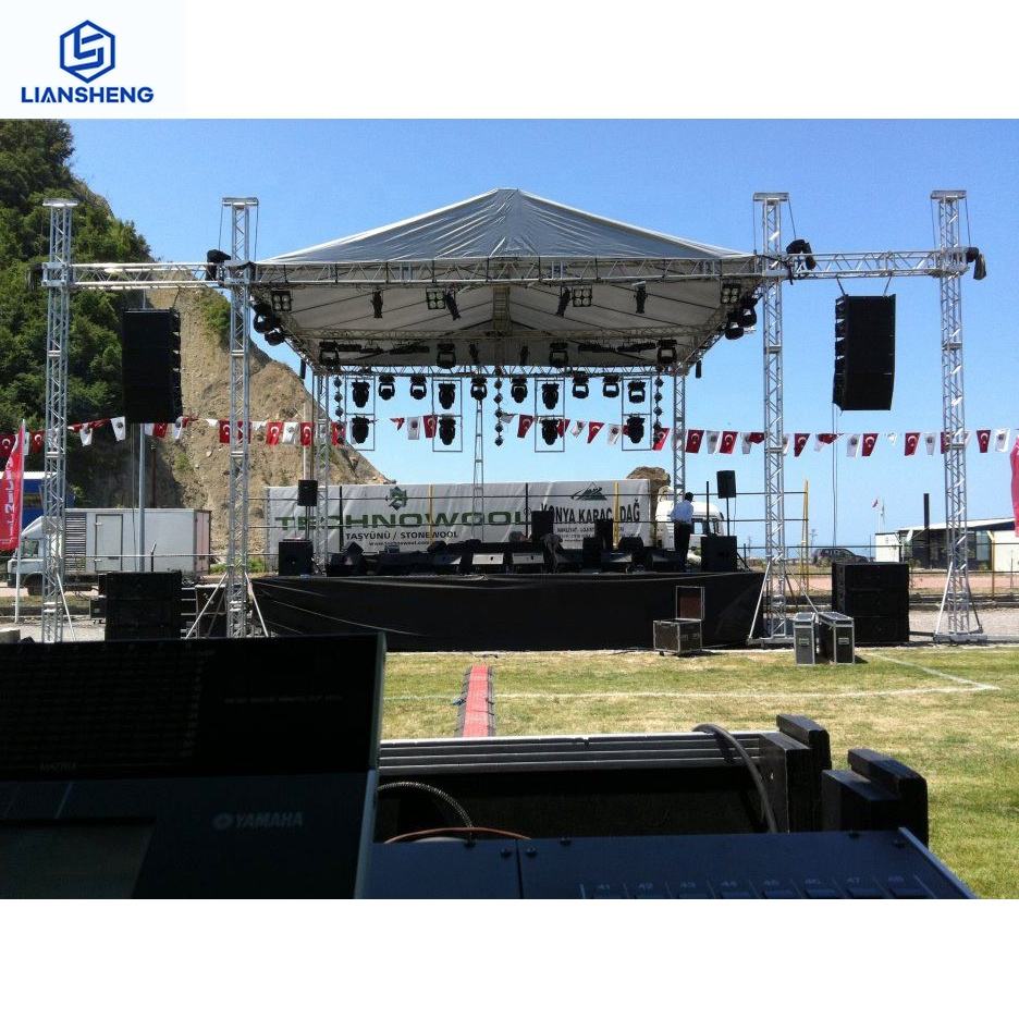 Outdoor Stage Truss System Heavy-Duty Aluminum Stage Frame for Events