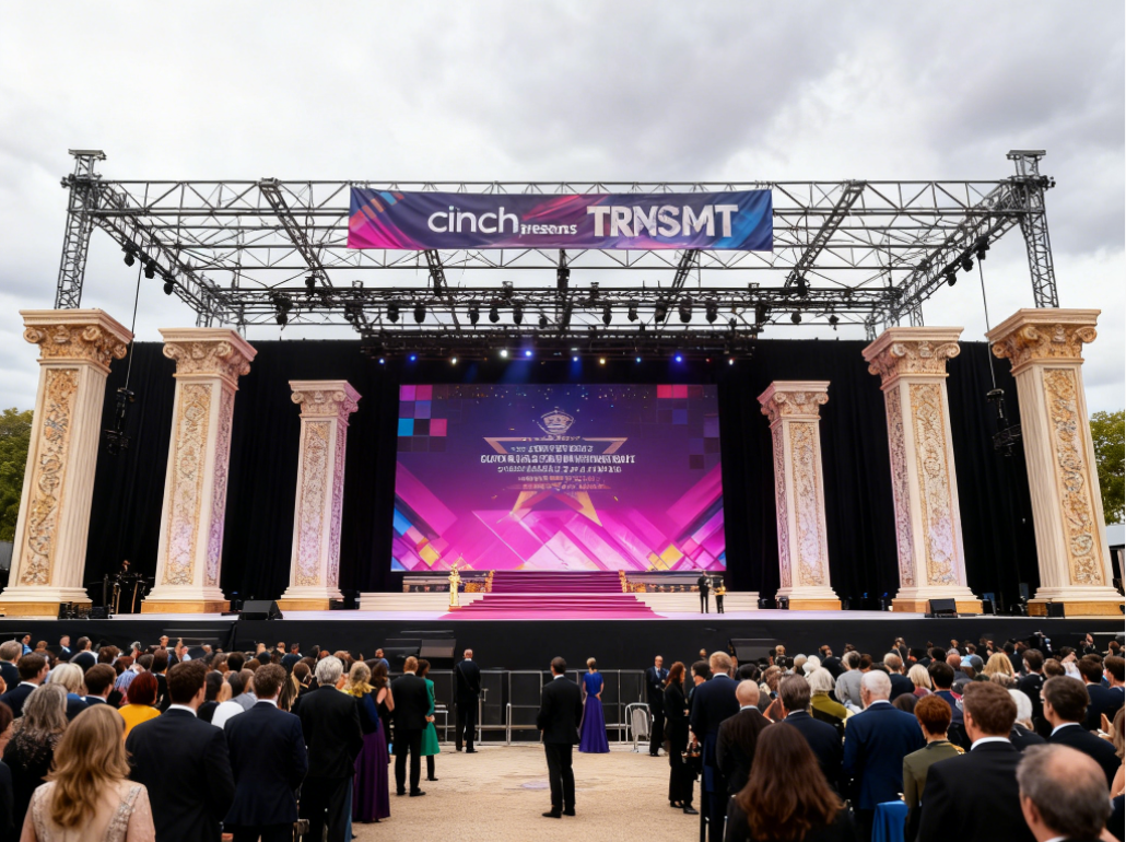 20m × 40m Large Concert Stage Aluminum Truss System