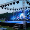 Spigot Truss, Stage and Light Show For Outdoor Concert Performance Event 