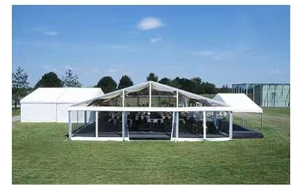 Outdoor 500 People Big Aluminum Events Tents Clear Span Transparent Church Marquee Event Tent for Sale