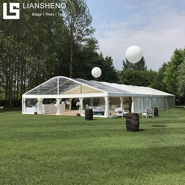 Clear Transparent Outdoor Canopy Aluminum Alloy Wedding Party Tent Event Tent