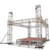 Durable and corrosion resistant aluminum stage truss for concert events