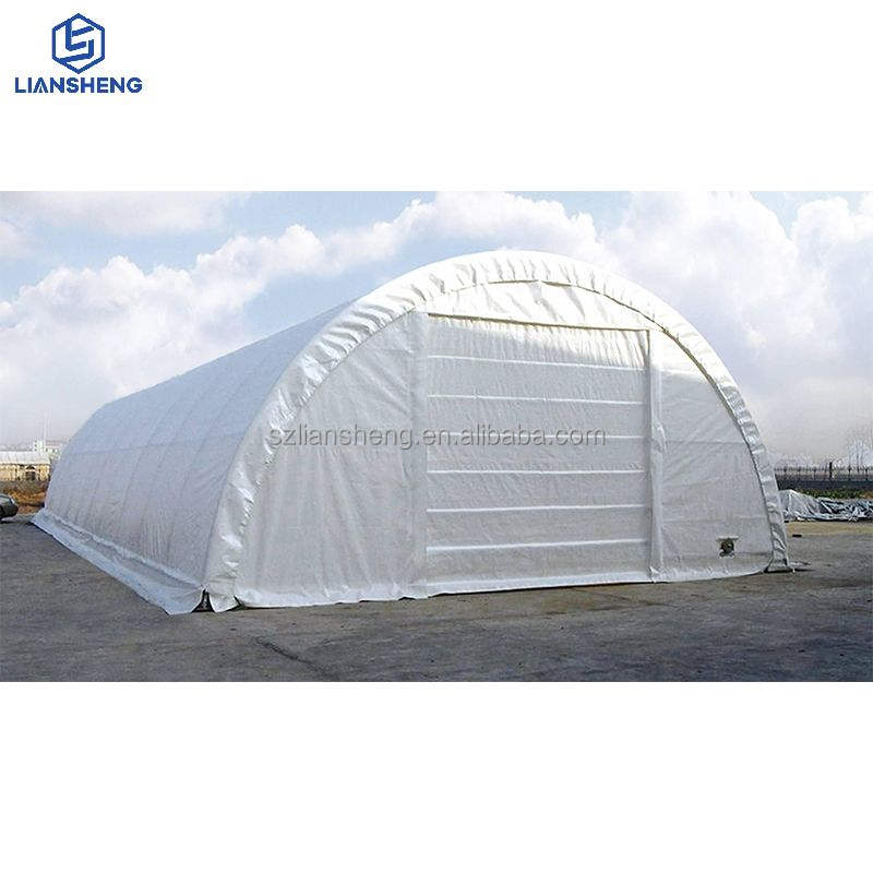 Factory Temporary Wholesale Double Truss Steel Industrial Warehouse Storage Building Tent
