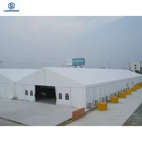[Qingtian Series] 20×30m Commercial Storage Tent — 600㎡ Flexible Space · Quick Deployment · Cost-effective Solution for Enterprise Warehousing
