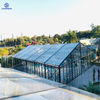Luxury Party Wedding clear PVC Black Frame Large Tent Curved Herringbone Color Optional Aluminum Steel Frame Event Marquee Tent