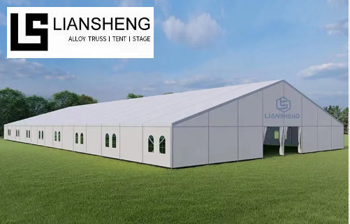 High Quality Factory Price Aluminum Industrial Tent Warehouse Tent PVC Large Storage Tent