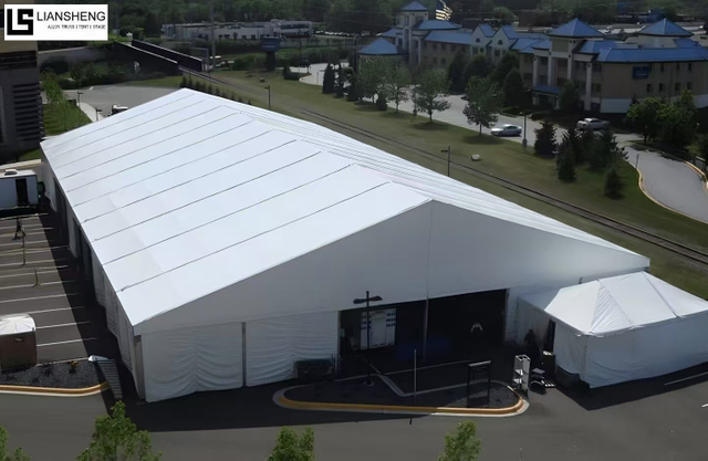 High Quality Factory Price Aluminum Industrial Tent Warehouse Tent PVC Large Storage Tent