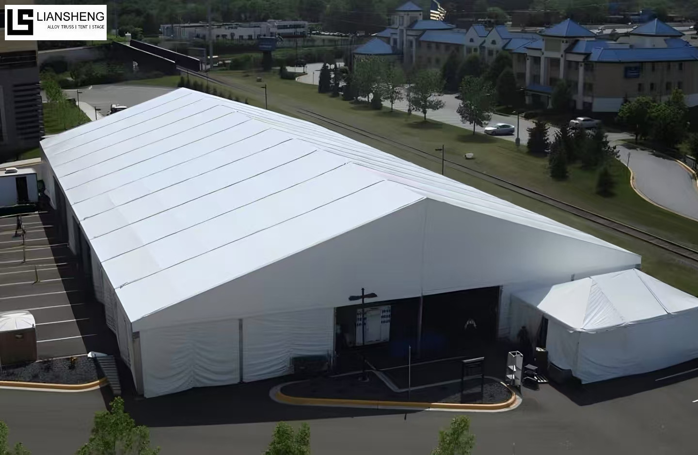 High Quality Factory Price Aluminum Industrial Tent Warehouse Tent PVC Large Storage Tent