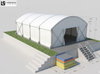 Shell Tent – Curved Aluminum Event Tent for Parties, Exhibitions & Luxury Outdoor Events