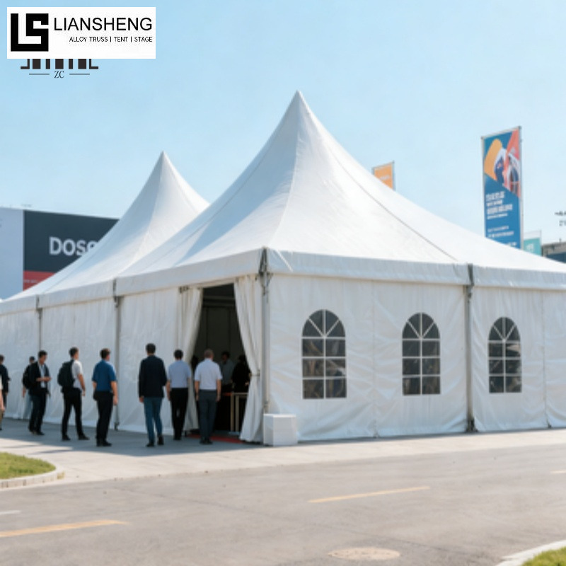 Pagoda Tent for Events & Weddings | Elegant High Peak Aluminum Tent