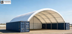 Shell Tent – Curved Aluminum Event Tent for Parties, Exhibitions & Luxury Outdoor Events