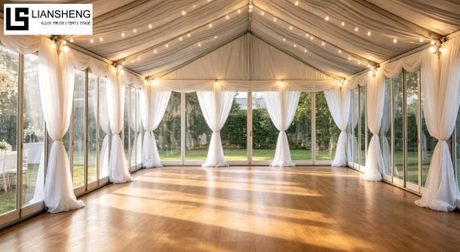 Transparent PVC Wedding Marquee Tent For Outdoor Party Event