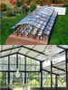 Custom Modular Aluminum Atrium Tent With Tempered Glass Wall For Shopping Mall