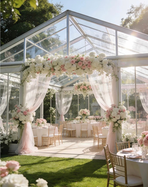 The Complete New Set of Tents Can Be Seamlessly Connected with Old Tents for Capacity Expansion, Targeting Rental Companies.