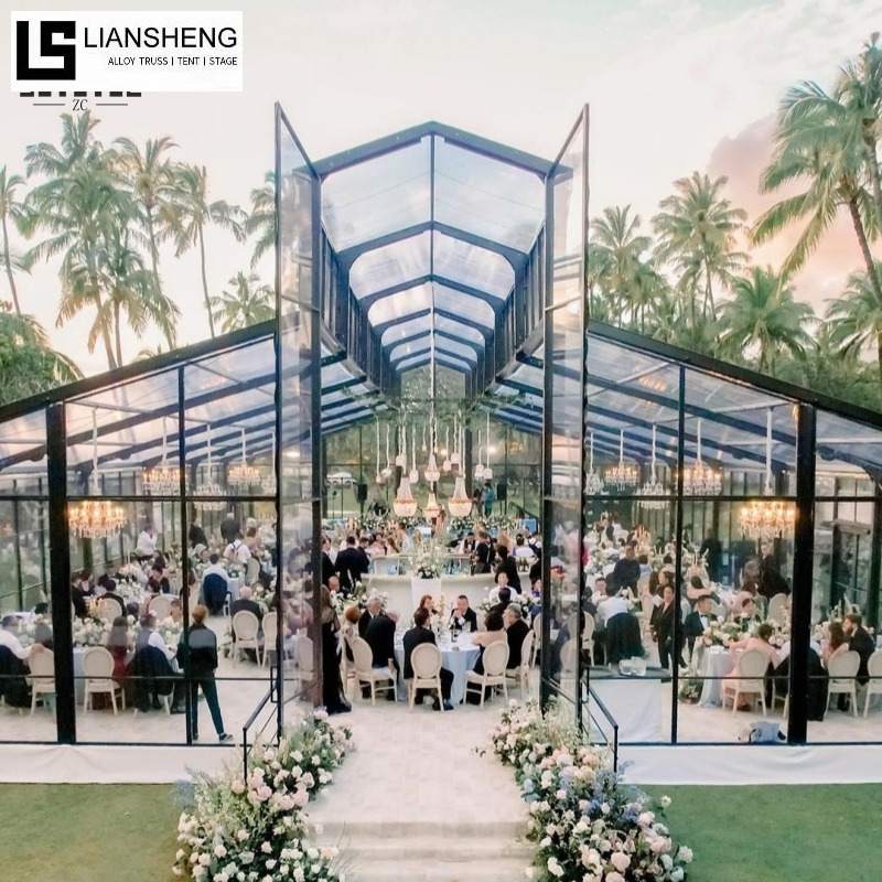 Atrium Tent – Elegant Large Event Structure for Weddings And Exhibitions