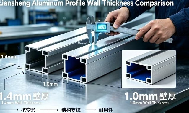 Liansheng Aluminum Tent Profile, Nominal Wall Thickness As The Bottom Line, No Thickness Reduction