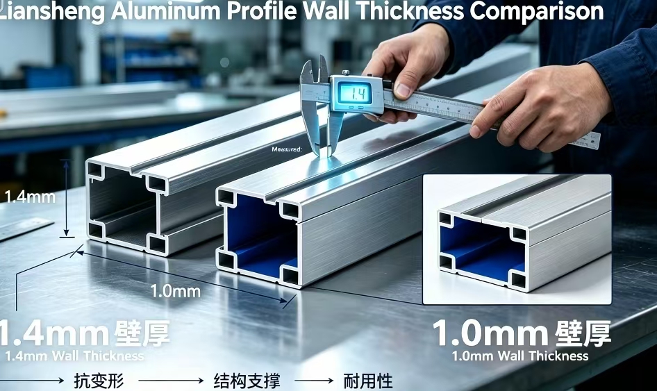 Liansheng Aluminum Tent Profile, Nominal Wall Thickness As The Bottom Line, No Thickness Reduction