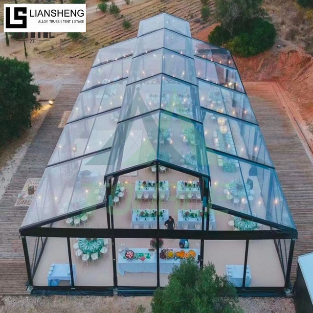 Atrium Tent – Elegant Large Event Structure for Weddings And Exhibitions
