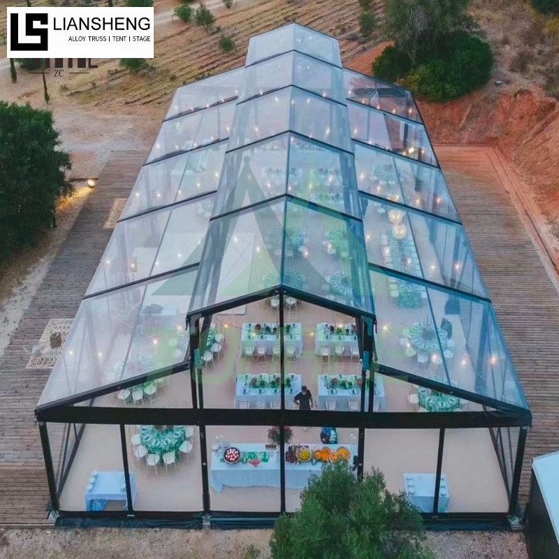 Atrium Tent – Elegant Large Event Structure for Weddings And Exhibitions